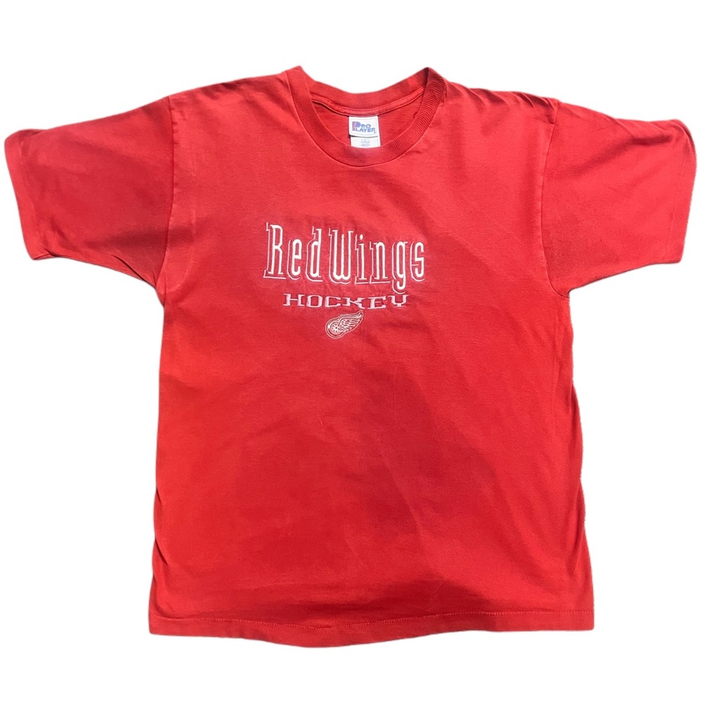 Vintage Pro Player Detroit Red Wings Men’s T-Shirt - Size Large, Made in…